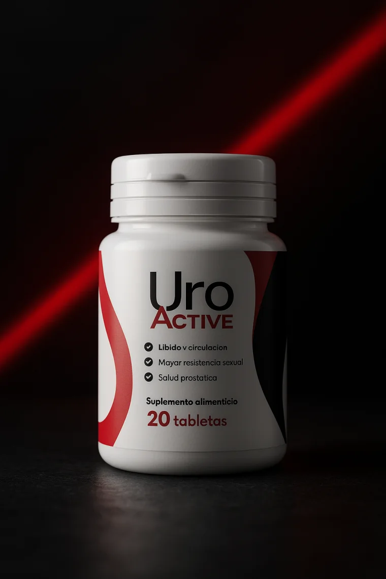 Frasco de Uro Active con 20 tabletas, suplemento alimenticio